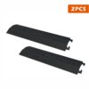 Large Drop Cover 6Ft Pedestrian Drop Over Cable Cover Weight Capacity - 1200lbs, Channel Size: 4''W x 1-1/8''H;