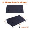 4‘’ Heavy Duty curb Ramp Product dimensions.